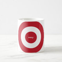 Panneau de dard facile de cible mug