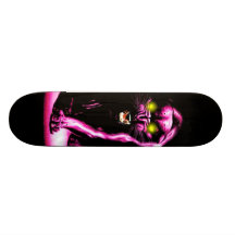 panneau rose de panthère de durtfree skateboards personnalisés