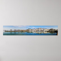 Panorama de Rapperswil St Gallen en Suisse Affiches