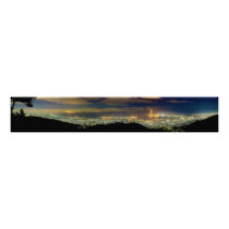 Panorama Kansai Osaka Bay Japan from Mt. Rokko Photo Art