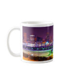 Panorama of Baltimore's Inner Harbour Night Skylin mugs