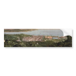 Panorama, Spezia, Italy classic Photochrom bumper stickers