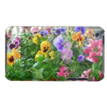 Panoramic Pansies iPod Touch case