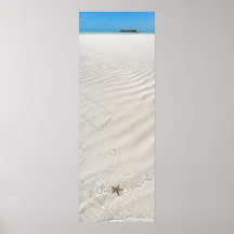 Panoramic Seascape Photograph Art Print with Ocean
