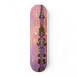 Panoramic View of Dawn in Puerto Encantado Skateboard Decks