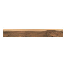 Panoramic view of Mars 8 Photographic Print