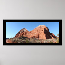 Panoramic View Ridgeback Hill Posters