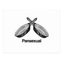 Pansexual - postcard