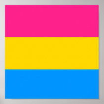 Pansexual Pride Flag Posters