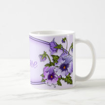 Pansies for Anne Mugs