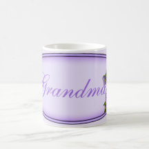 Pansies for Grandma Mugs