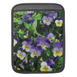 Pansies iPad Sleeve