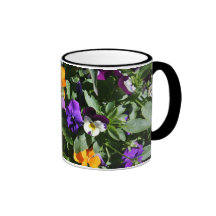 Pansies Mugs
