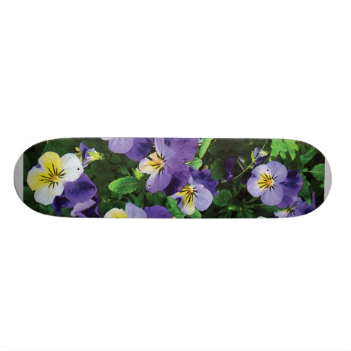 Pansies Skateboard