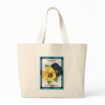 Pansy Choice Mixed Seed Packet, Burt's Seeds Canvas Bags