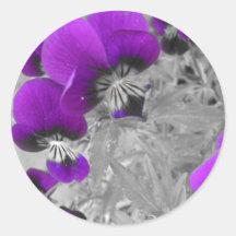 Pansy Effect Sticker