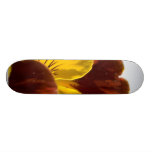 Pansy Petals Custom Skateboard