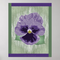Pansy Poster