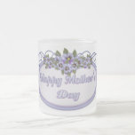 Pansy Scrolls Mother's Day Coffee Mug