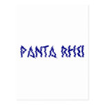 panta rhei alles fliesst postkarte