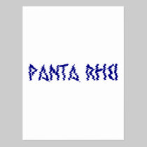panta rhei alles fliesst postcards
