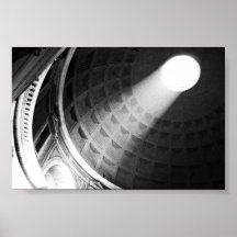 Pantheon Ceiling - Rome, Italy Posters