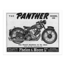 panther 100 postcards