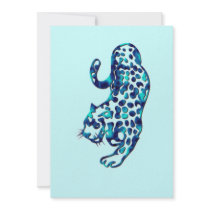 Panther Caricature Invitation