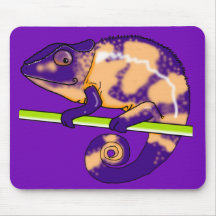 panther cham female (purple) mousepad