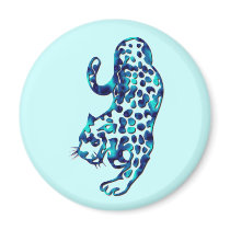 Panther Design Fridge Magnet