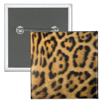 Panther Pattern Square Pin