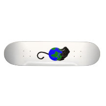 Panther Protects World Board Custom Skateboard