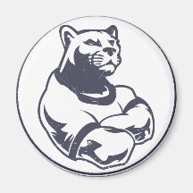 Panthers mascot refrigerator magnets