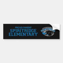 Panthers Proud Parent Bumper Sticker