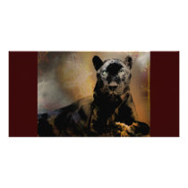 Panther's Pulse Customized Photo Card