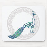 Paon celtique tapis de souris