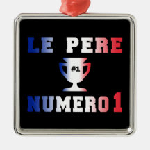 Papa #1 de Le Père Numero 1 dans la fête des pères Décoration De Noël