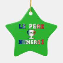 Papa #1 de Le Père Numero 1 dans la fête des pères Ornement