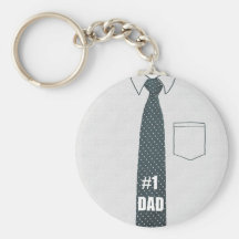 Papa #1 porte-clé