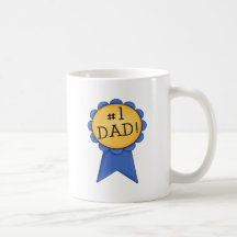 Papa #1 (ruban) tasse