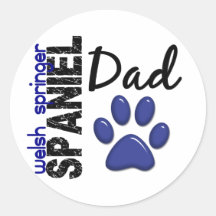 Papa 2 de springer spaniel de Gallois Adhésif