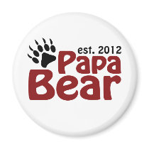 papa bear claw 2012 magnet