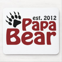papa bear claw 2012 mouse pad