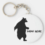 Papa Bear Keychain