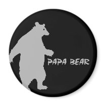 Papa Bear Refrigerator Magnet