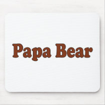 Papa Bear Mouse Pads