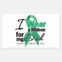 Papa - Cancer de foie Ribbon.png Autocollants