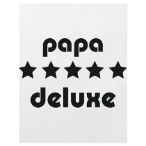 papa deluxe icon full color flyer