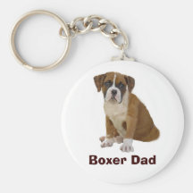Papa Keychain de boxeur Porte-clef