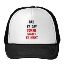 Papa par le tueur de zombi de jour par nuit casquette